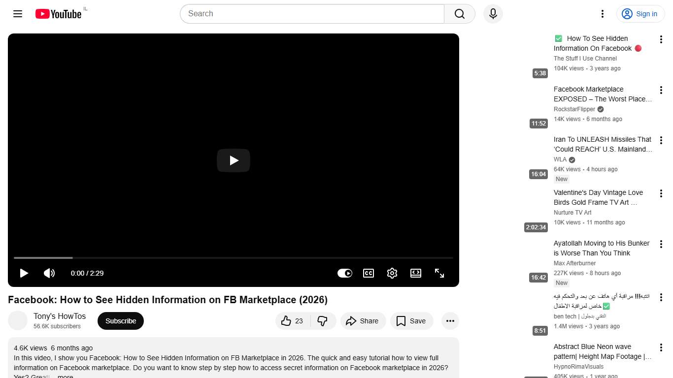 Facebook: How to See Hidden Information on FB Marketplace (2026) - YouTube